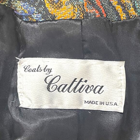 Vintage J.L. deBall Cattvia Black Long Velvet Opera Jacket Coat Duster Lined - Picture 2 of 15